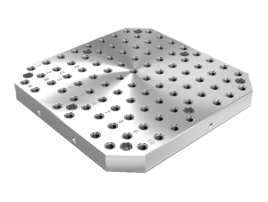 Paletten Grauguss mit Rasterbohrungen Paletten Grauguss mit Rasterbohrungen