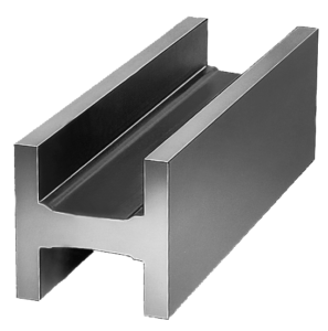 Profil en H Fonte grise et aluminium Profil en H Fonte grise et aluminium