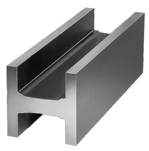 Profil en H Fonte grise et aluminium