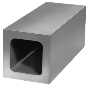 Profil creux carré Fonte grise