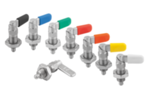 Doigt d’indexage verrouillable en inox avec pièce hexagonale Doigt d’indexage verrouillable en inox avec pièce hexagonale