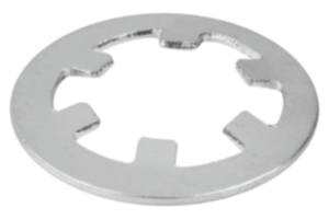 Rondella di fissaggio per chiusure a un quarto di giro Rondella di fissaggio per chiusure a un quarto di giro