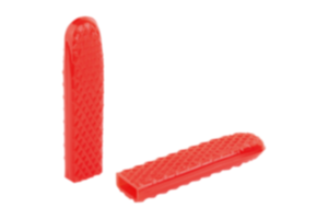 Poignées en plastique, rectangulaires avec support rectangulaire Poignées en plastique, rectangulaires avec support rectangulaire