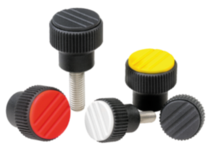Bouton strié Bouton strié