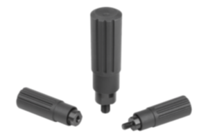 Impugnature cilindriche in plastica girevoli - inch Impugnature cilindriche in plastica girevoli - inch