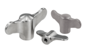 Impugnature a galletto acciaio inox Impugnature a galletto acciaio inox