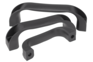 Poignées de manutention en plastique résistantes aux températures élevées, montage en façade Poignées de manutention en plastique résistantes aux températures élevées, montage en façade