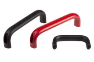 Poignées de manutention en aluminium ovales avec alésage extérieur Poignées de manutention en aluminium ovales avec alésage extérieur