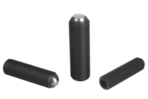 Ball-end thrust screws without head with fine thread Ball-end thrust screws without head with fine thread
