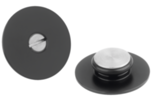 Caches en aluminium pour alésages et têtes de vis à six pans creux Caches en aluminium pour alésages et têtes de vis à six pans creux