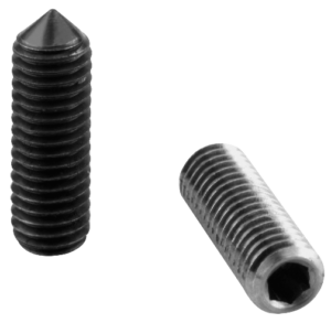 Grub screw with hexagon socket and pointed end DIN EN ISO 4027