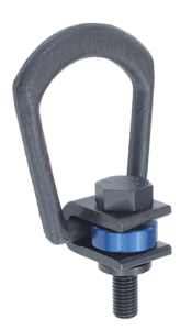 Anneaux de levage en acier à traction latérale, pivotants à 360 degrés  Anneaux de levage en acier à traction latérale, pivotants à 360 degrés