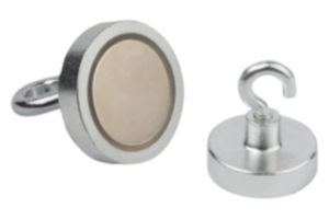 Aimants plats avec crochet en NdFeB Aimants plats avec crochet en NdFeB