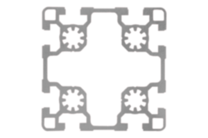 Aluminiumprofile 90x90 leicht Typ B Aluminiumprofile 90x90 leicht Typ B