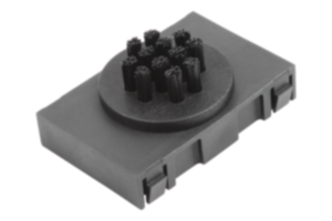 Brush elements, plastic for roller rails Brush elements, plastic for roller rails