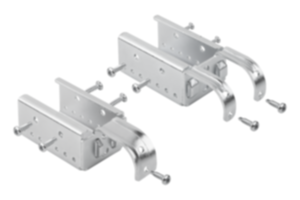 Einhängehalter variabel Ø 30 Stahl für Rollenbahnen Stahl Einhängehalter variabel Ø 30 Stahl für Rollenbahnen Stahl