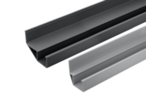 Führungsschienen Kunststoff für Rollenbahnen Stahl Führungsschienen Kunststoff für Rollenbahnen Stahl