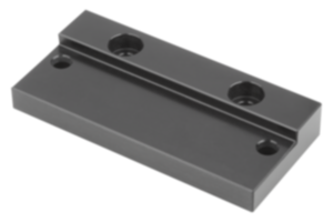 Piastre di montaggio in alluminio per guide a slitta Piastre di montaggio in alluminio per guide a slitta