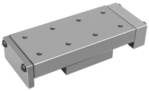 Tavole di guida a coda di rondine con dispositivi di finecorsa Tavole di guida a coda di rondine con dispositivi di finecorsa