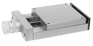 Tavole di guida a coda di rondine con vite micrometrica Tavole di guida a coda di rondine con vite micrometrica