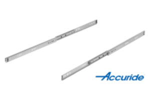 Glissières télescopiques en acier pour montage latéral, extension intégrale, résistance à la charge jusqu'à 45 kg Glissières télescopiques en acier pour montage latéral, extension intégrale, résistance à la charge jusqu'à 45 kg