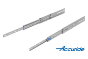 Glissières télescopiques en acier pour montage latéral, super extension, résistance à la charge jusqu'à 82 kg Glissières télescopiques en acier pour montage latéral, super extension, résistance à la charge jusqu'à 82 kg