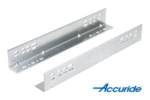 Équerres de montage en acier pour glissières télescopiques Équerres de montage en acier pour glissières télescopiques