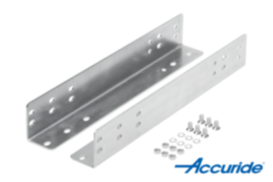 Équerres de montage en acier pour glissières télescopiques Équerres de montage en acier pour glissières télescopiques