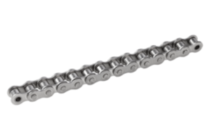 Chaînes à rouleaux simples en acier inoxydable DIN ISO 606, plaques arrondies Chaînes à rouleaux simples en acier inoxydable DIN ISO 606, plaques arrondies