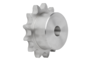 Ruote dentate semplici 3/4“ x 7/16“ in acciaio inox DIN ISO 606 Ruote dentate semplici 3/4“ x 7/16“ in acciaio inox DIN ISO 606