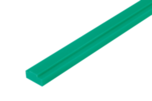 Glissières en PE-UHMW pour chaînes à rouleaux DIN ISO 606 Glissières en PE-UHMW pour chaînes à rouleaux DIN ISO 606