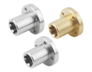 Mozzi scanalati con flangia simili a DIN ISO 14 Mozzi scanalati con flangia simili a DIN ISO 14