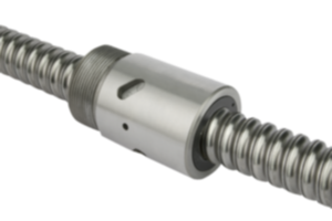 Ball screw linear actuators rolled, with screw-in cylinder nut