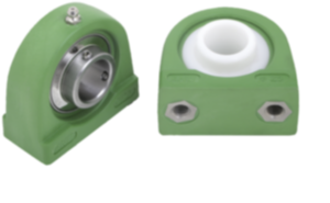 Unité de palier de boîtier palier à semelle, boîtier en plastique Unité de palier de boîtier palier à semelle, boîtier en plastique