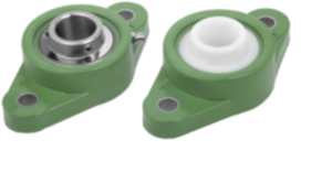 Unité de palier de boîtier palier applique, 2 trous, boîtier en plastique Unité de palier de boîtier palier applique, 2 trous, boîtier en plastique