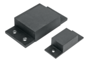 Guide di arresto in gomma e acciaio  Guide di arresto in gomma e acciaio