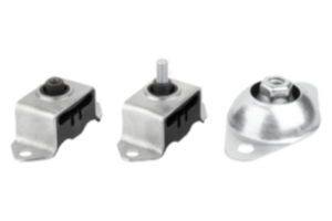 Elementi a soffitto in gomma-metallo Elementi a soffitto in gomma-metallo