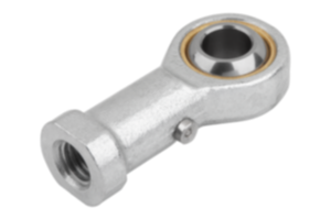 Rod ends with plain bearing internal thread, steel, DIN ISO 12240-1 can be re-lubricated Rod ends with plain bearing internal thread, steel, DIN ISO 12240-1 can be re-lubricated