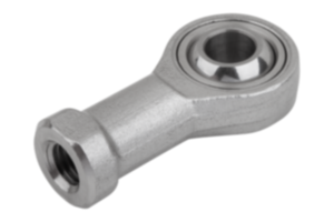 Rod ends with plain bearing internal thread, stainless steel, DIN ISO 12240-1 maintenance-free Rod ends with plain bearing internal thread, stainless steel, DIN ISO 12240-1 maintenance-free