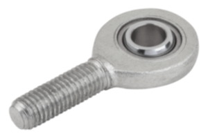 Rod ends with plain bearing external thread, narrow head, DIN ISO 12240-1 maintenance-free Rod ends with plain bearing external thread, narrow head, DIN ISO 12240-1 maintenance-free