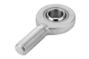 Rod ends with plain bearing external thread, narrow version, DIN ISO 12240-4