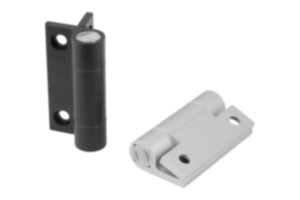 Spring hinges aluminium profile tension spring hinges, 0.7 Nm Spring hinges aluminium profile tension spring hinges, 0.7 Nm