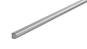 Guides latéraux en plastique ronds avec profil d’arrêt conique Guides latéraux en plastique ronds avec profil d’arrêt conique