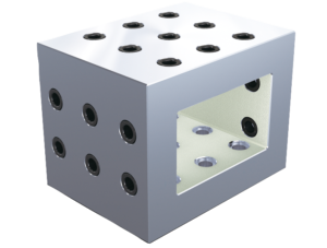 Staffe in ghisa grigia con fori modulari Staffe in ghisa grigia con fori modulari