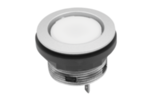 Pulsante tattile versione da incasso Ø 22,3 mm connessione a faston, compatto Pulsante tattile versione da incasso Ø 22,3 mm connessione a faston, compatto