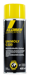 Laque antifriction Klüber UNIMOLY C 220