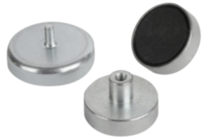 Magneti con filettatura (magneti piatti) in ferrite dura Magneti con filettatura (magneti piatti) in ferrite dura