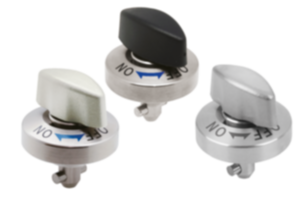 Chiusura a 1/4 di giro in acciaio inox manopola in plastica o in acciaio inox Chiusura a 1/4 di giro in acciaio inox manopola in plastica o in acciaio inox