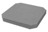Plaque de base, fonte grise, type C