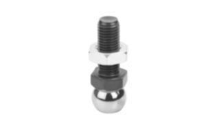 Spannkugeln mit Kalotte für Werkstück-Stabilisator, Form C